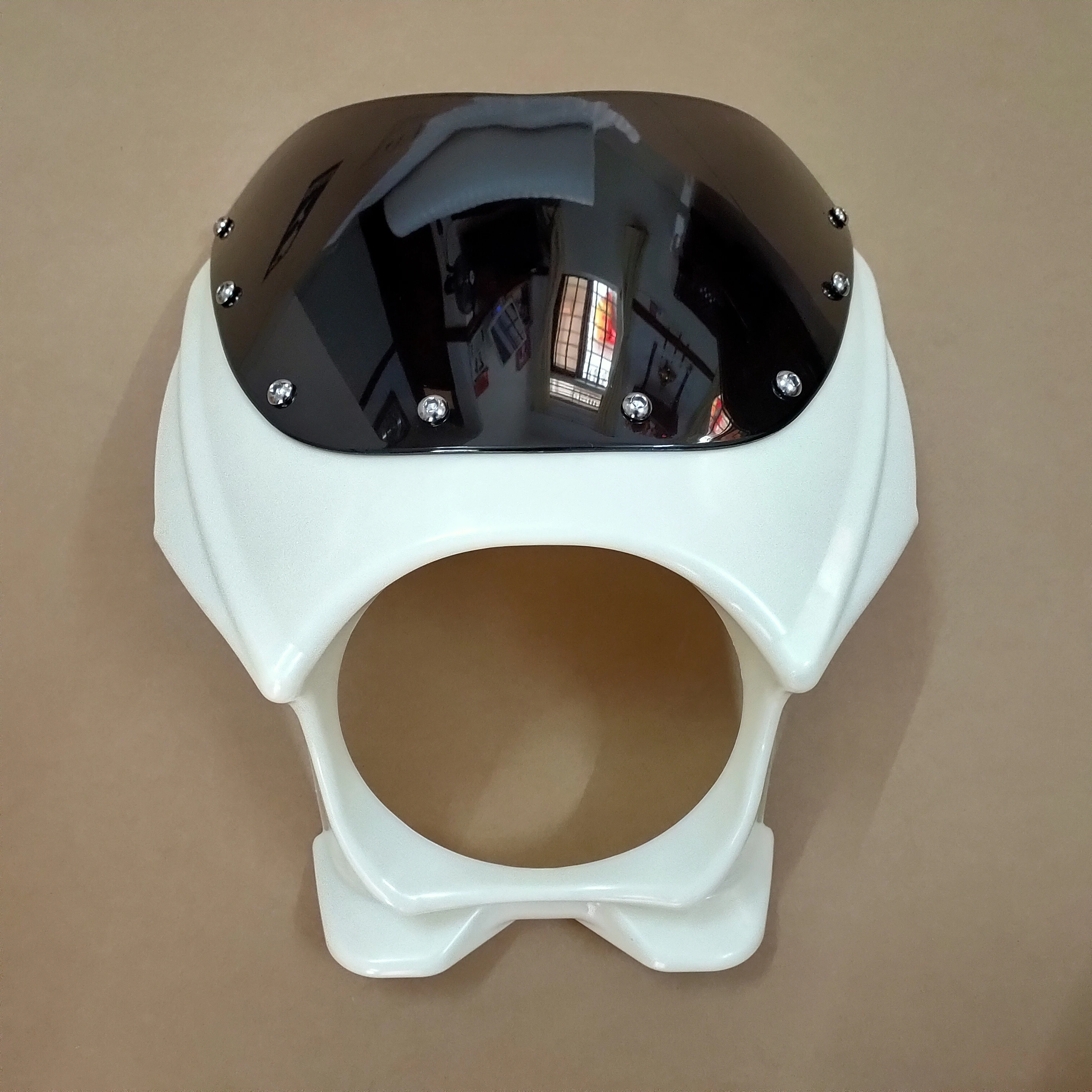 mechanical injection molding cb400 cb1300 vtec modification headlight cover head cover suitable for honda fairing part free global shipping