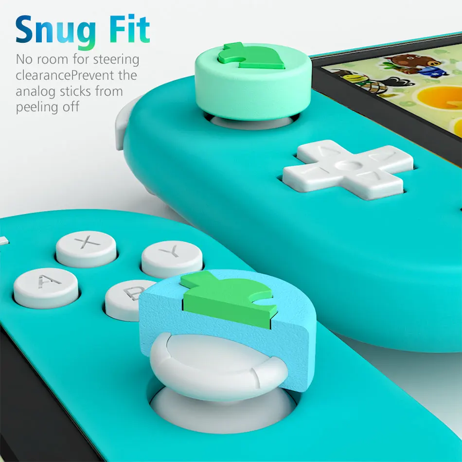 OIVO силиконовая ручка в виде листа для Nintendo Switch/Lite Joy pad 4 шт. чехол ключа аналоговые