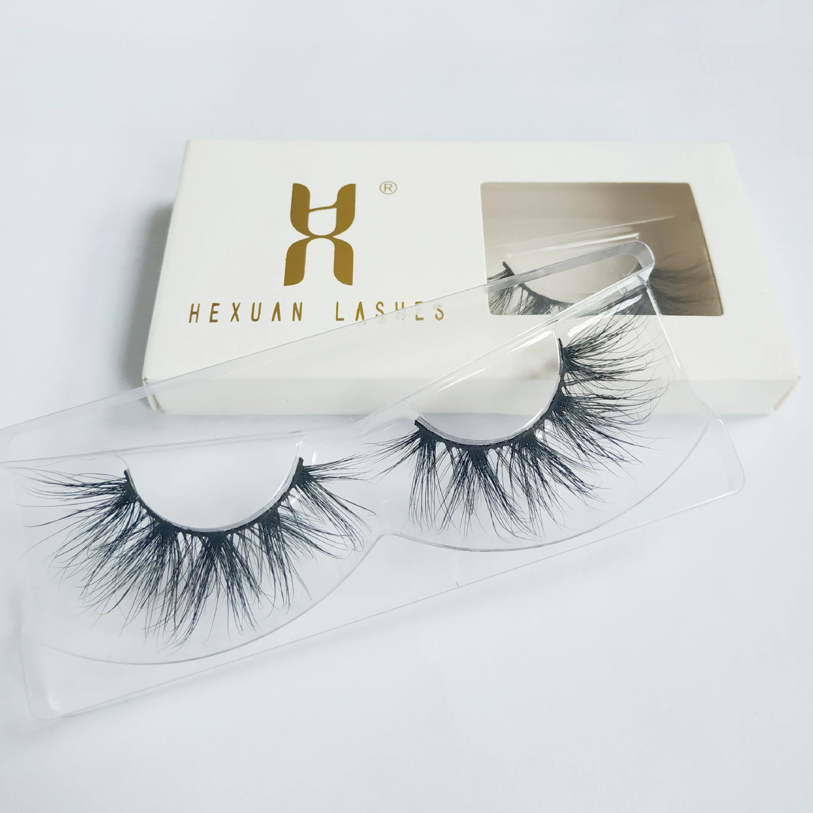 HEXUAN 100% Mink Lashes Natural 3D Mink Lashes Beauty Wholesale Price Wispy False Eyelashes Soft Curler Popular Lashes