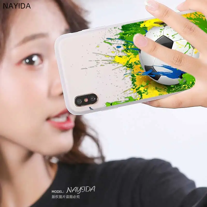 Чехол для телефона Samsung Galaxy A10 A30 A40 A50 A60 A70 A80 A90 A6 A8 A9 A7 A5 плюс 2018 2017 2016 Футбол
