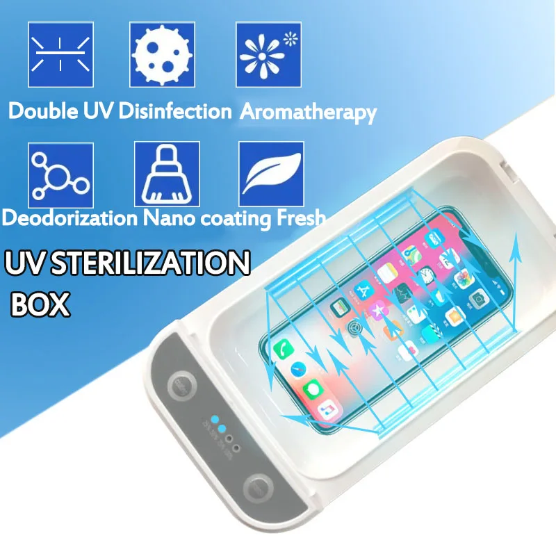 Дропшиппинг UV светильник телефон стерилизатор маникюрный аппарат для чистки