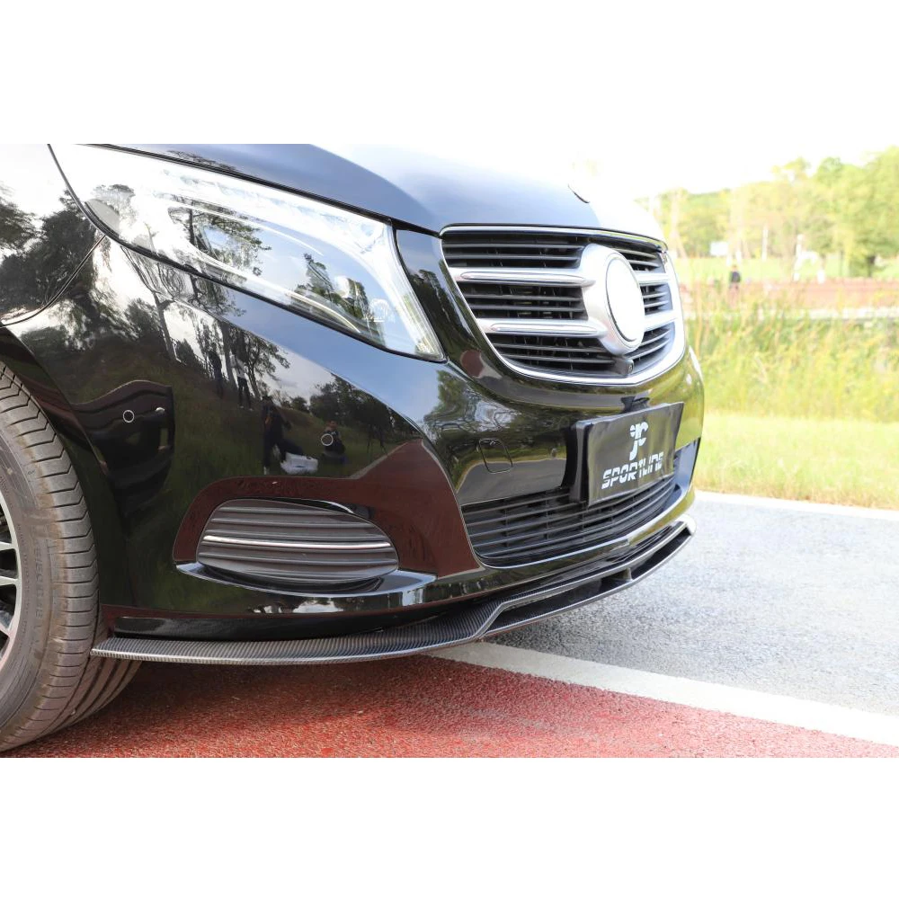 Головка передний бампер спойлер сплиттер для Mercedes Benz V Class W447 V220 V250 2016 2018