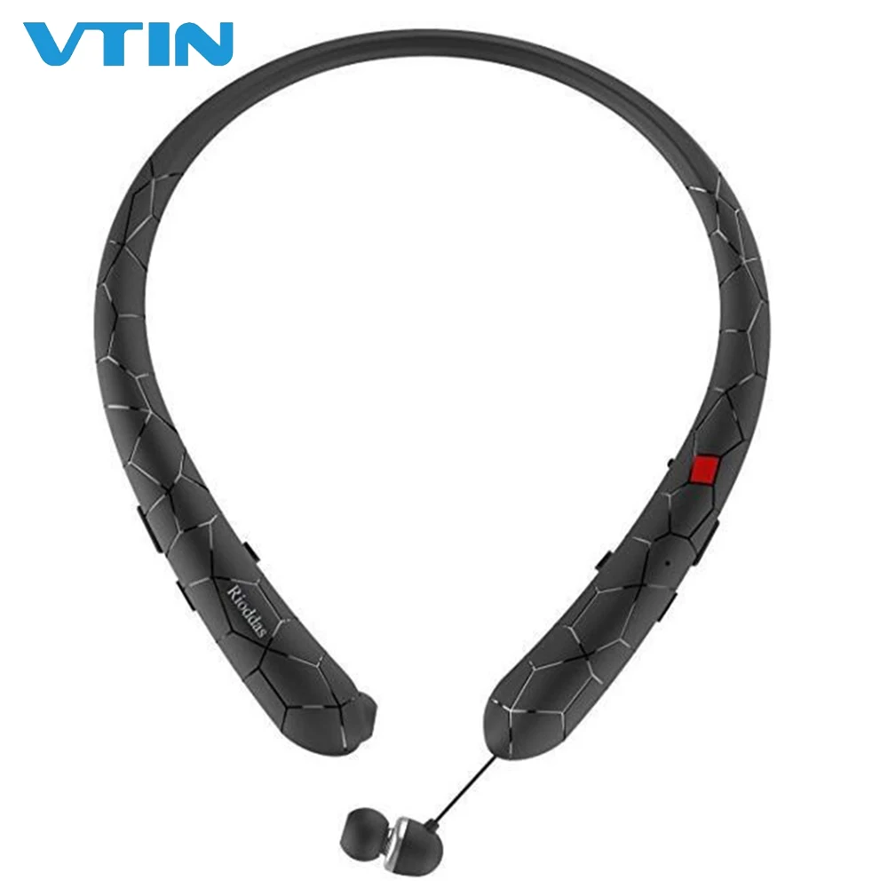 VTIN беспроводные наушники вытяжные спортивный нашейный Bluetooth 4 1 Наушники 12 Play Time
