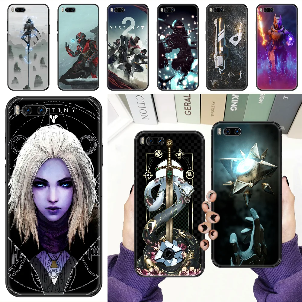 Игра Destinys 2 чехол для телефона Xiaomi Mi Max Note 3 A2 A3 8 9 9T 10 Lite Pro Ultra черный