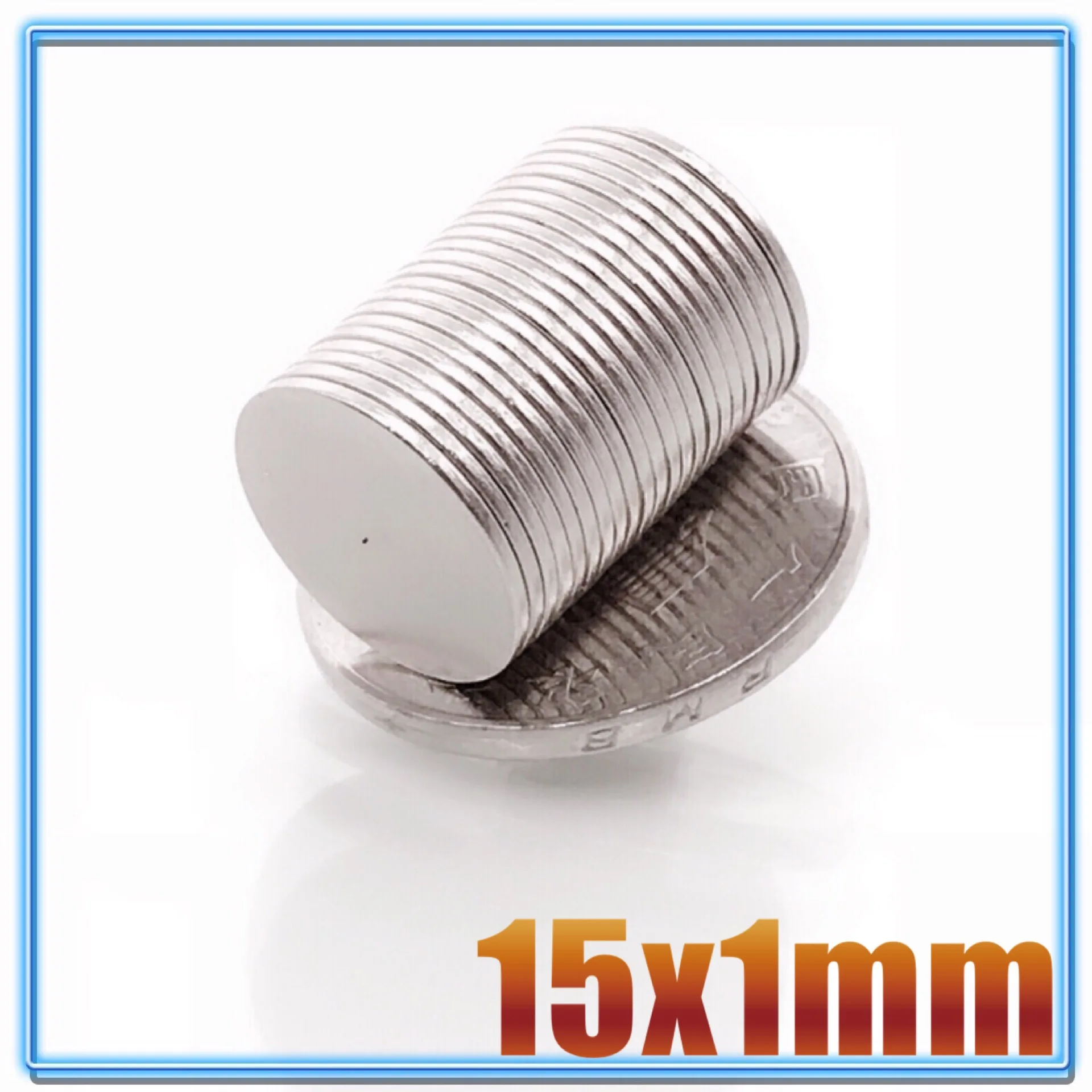 10-1000 шт. неодимовый магнит 15x1 мм N35 NdFeB | Строительство и ремонт