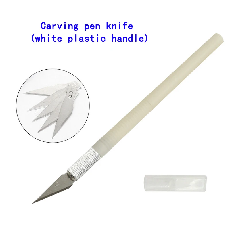 

Non-Slip Metal Scalpel Kn-ife Tools Kit Cutter Engraving Craft Knives Blades Mobile Phone PCB DIY Repair Hand Tools