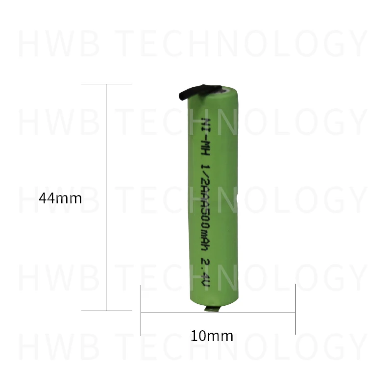 4 шт./лот оригинальный новый Ni-MH аккумулятор KX 2 В 1/2AAA 400 мА/ч 1/2 AAA батареи с Pins