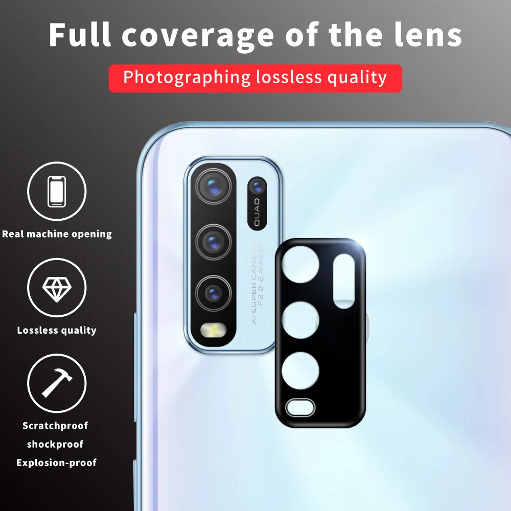 Защитный чехол для объектива камеры Xiaomi Redmi Note 9 Pro 9S 9T Power защита закаленное стекло