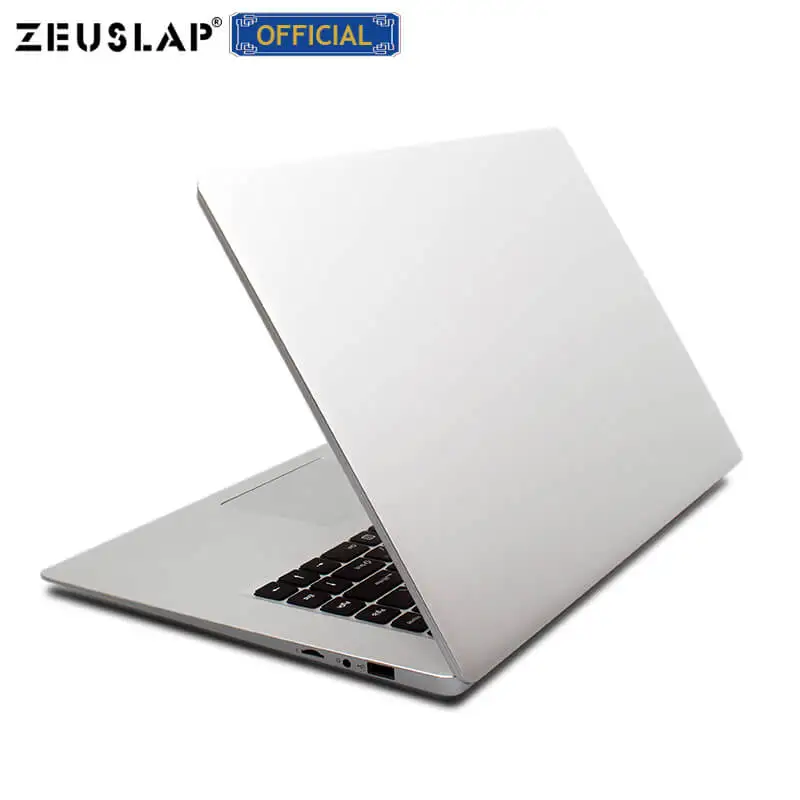ZEUSLAP 15,6 дюймов Intel четырехъядерный процессор 4 ГБ ОЗУ 64 Гб система EMMC Windows 10 1920*1080P FHD экран нетбук ноутбук компьютер