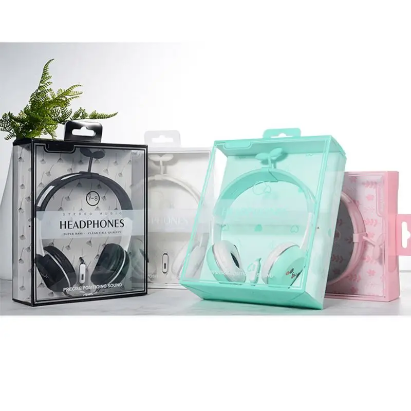 

Cartoon Fashion Expression Earphones Headsets Intelligently Wired Control Noise Reduction Phone Computer Games Music Travel Work