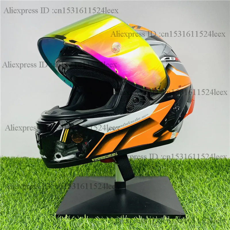 Мотоциклетный шлем на все лицо X-Spirit III X14 2015 CBR1000RR Fireblade SP гоночный для езды