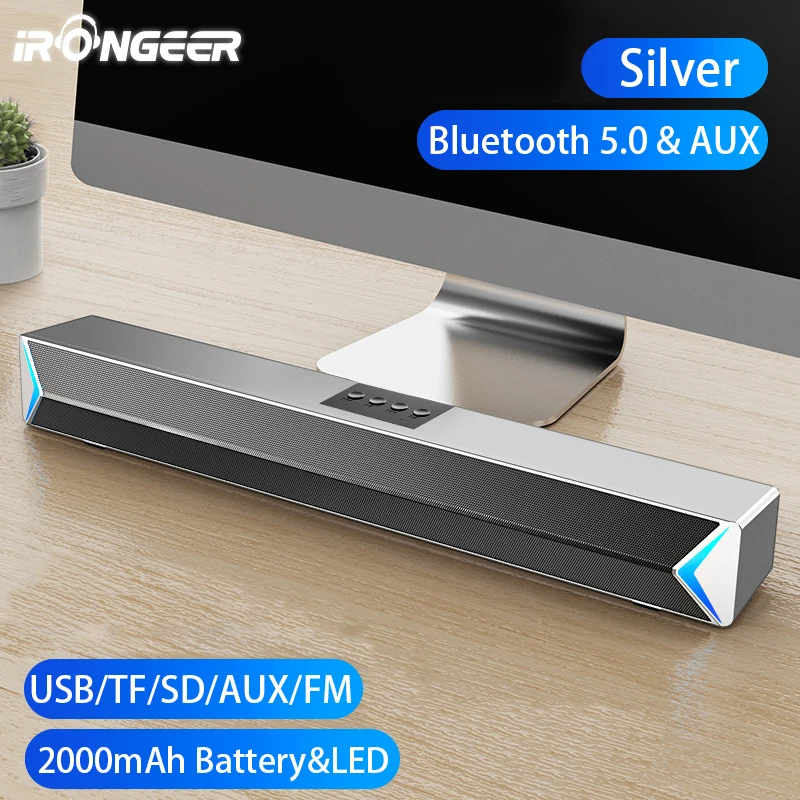 ТВ звуковая панель AUX USB Проводная Беспроводная Bluetooth Колонка домашний кинотеатр