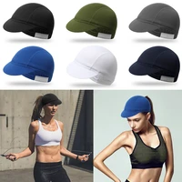 outdoor breathable portable dustproof solid color bicycle riding cap cycling hat summer elastic mesh fabrics
