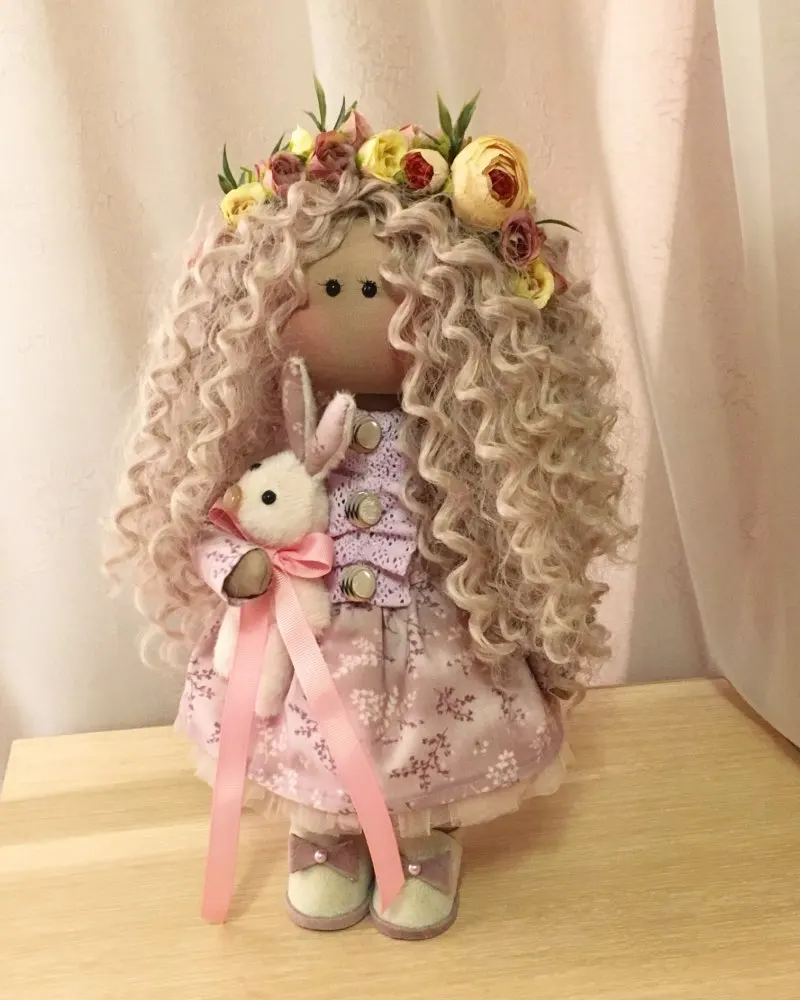 Куклы парики волосы 1 шт. 20 см волосы утки для Kurhn BJD SD Pullip Blyth американская Кукла Высокая температура волокна куклы аксессуары DIY Волосы