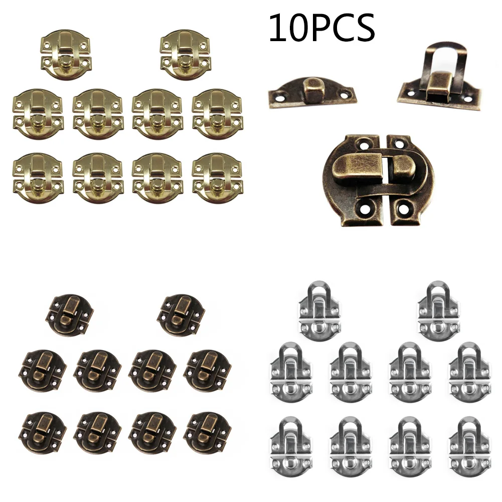 

Latch Clasp Latch Clasp Clip Hasps Accessories Kit 10pcs Mini Suitcase