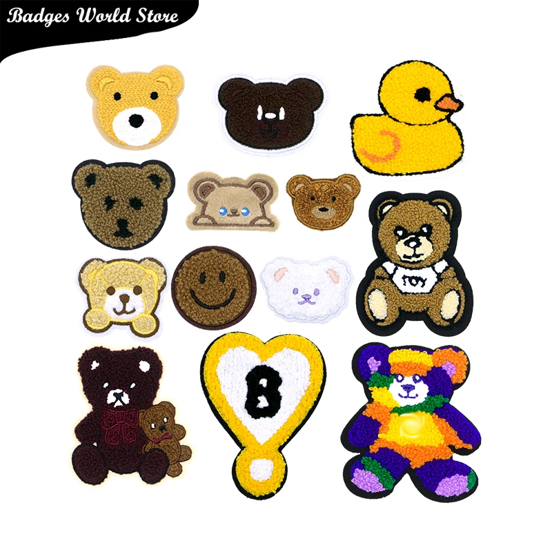 Embroidery Applique Patches For Clothing Diy Iron On Badges On The Backpack