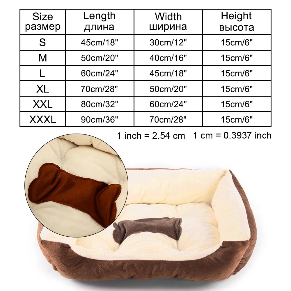 Brown-YX0001 Товары для домашних животных собачьи матрасы-лежанки для маленьких средних и больших собак, домик для щенков и кошек, зимняя кровать для собак, диван для питомников, домик для собак, одеяла - Цвет: Brown-YX0001