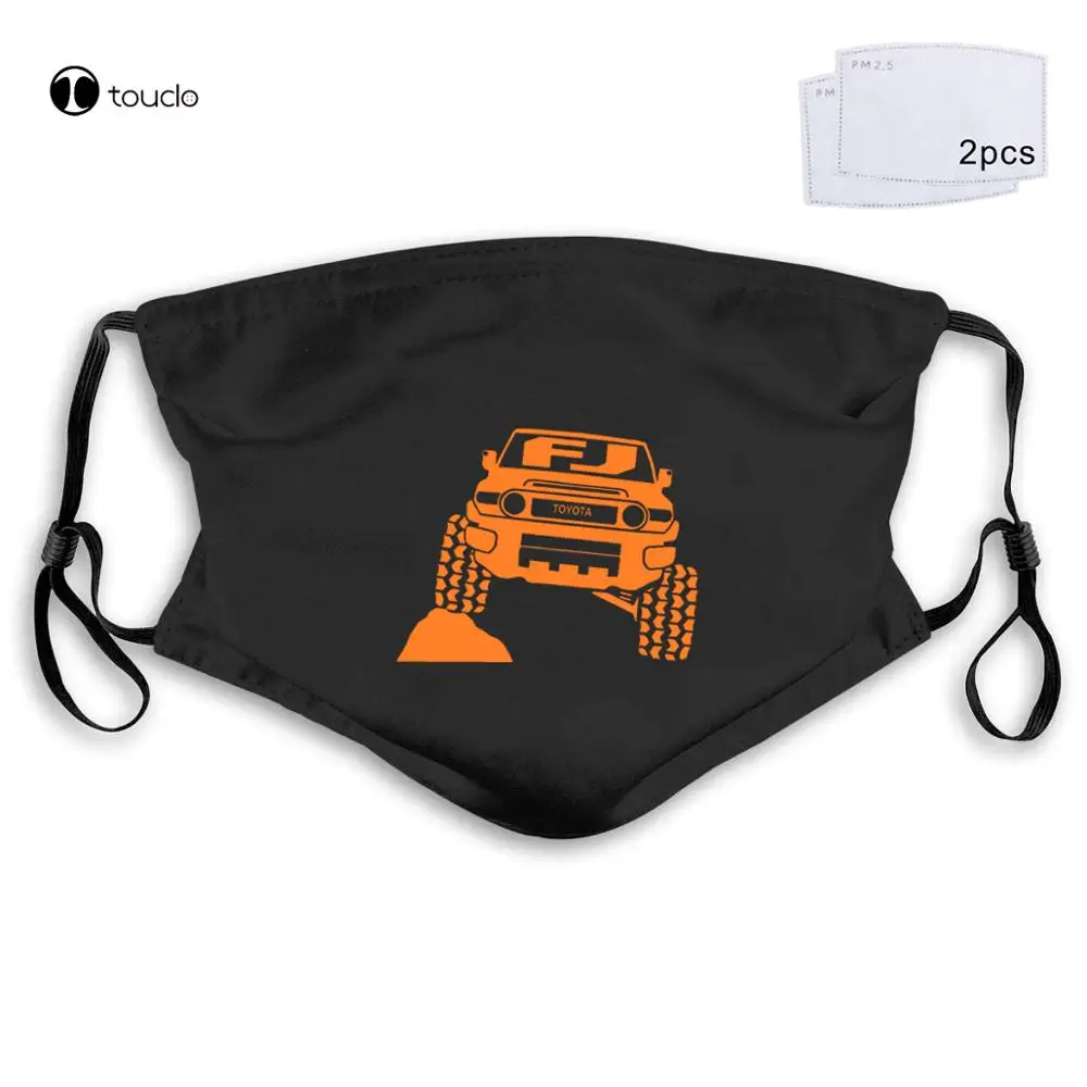 

FJ Cruiser 4x4 Rock Crawling Off Road Face Mask Filter Pocket Cloth Reusable Washable
