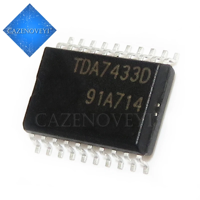 

2 шт./лот TDA7433 TDA7433D TDA7433D013TR лапками углублением SOP-20 в наличии