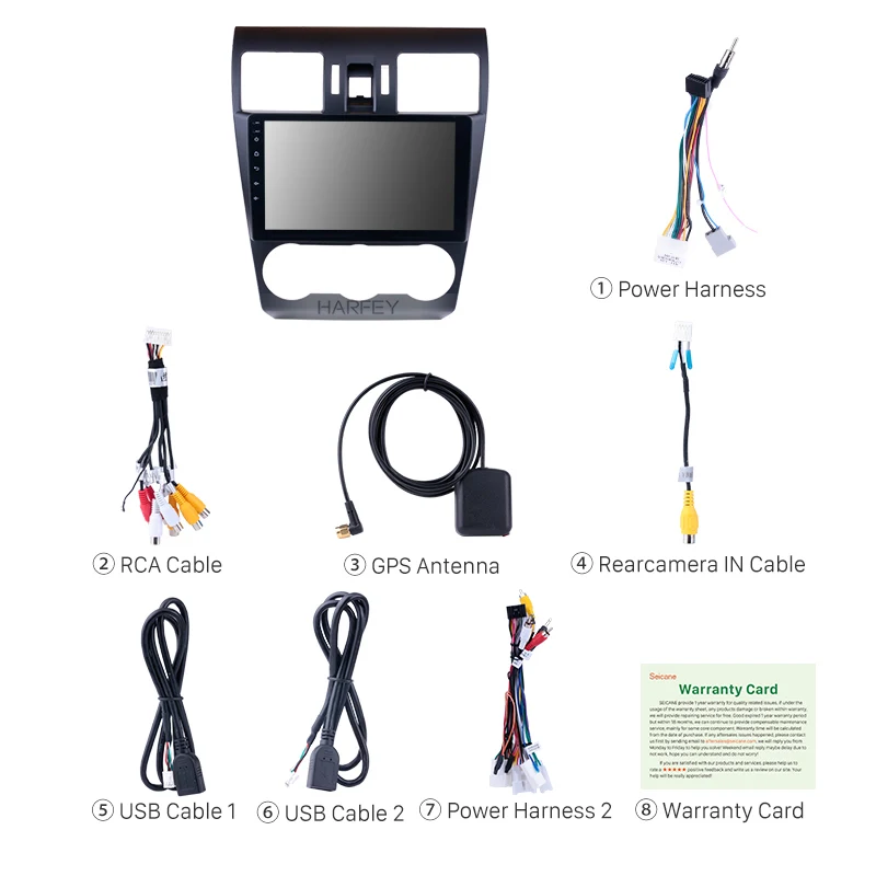 Автомагнитола Harfey мультимедийный плеер на Android 10 0 с 9 &quotсенсорным экраном GPS wi-fi