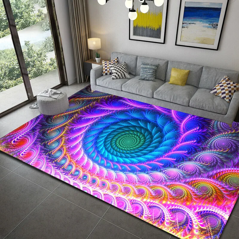 Детские синие коврики с космическим рисунком напольный ковер Придверный коврик