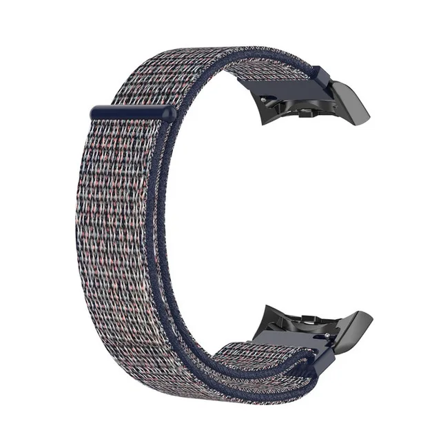 midnight blue Нейлоновый сменный ремешок для наручных часов ремешок для samsung gear Fit2 SM-R360 SM-R365 gear Fit 2 Pro Смарт Браслет аксессуары - Цвет: midnight blue