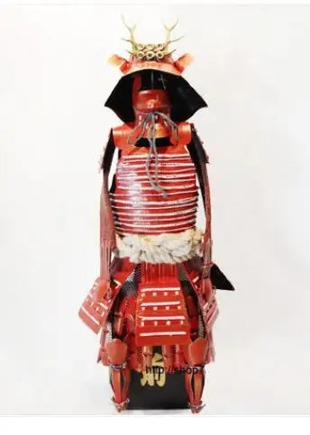 

Японская модель доспехов самурая, деревня Тянь Син, украшение для винного шкафа, кабинета, стола, кассира, Рекомендуемая статуя