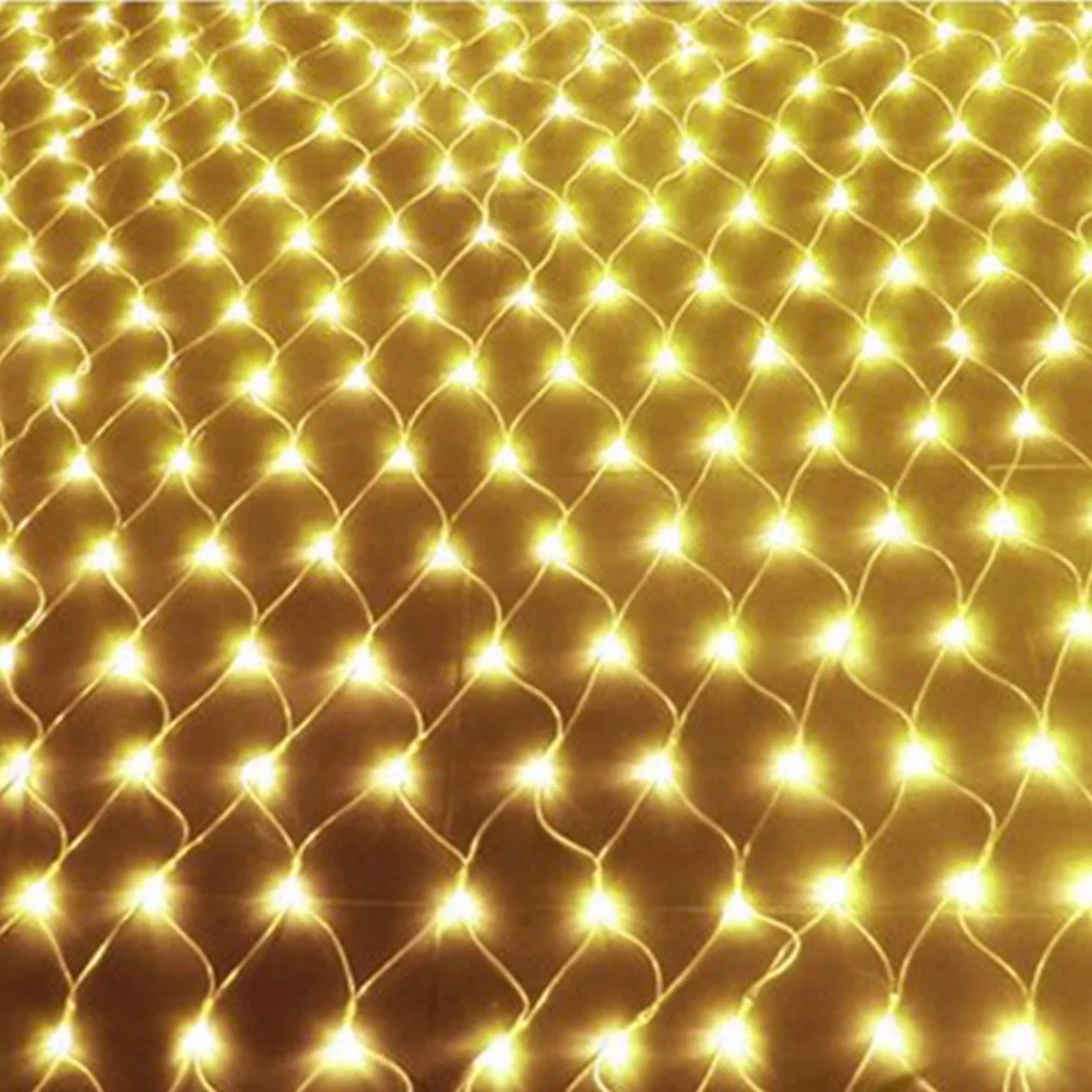 

3X2M 4X6M 8*10 м светодиодный рыболовная сеть Форма строка светильник праздник патио Рождество Свадебные Водонепроницаемый открытый светильник ...