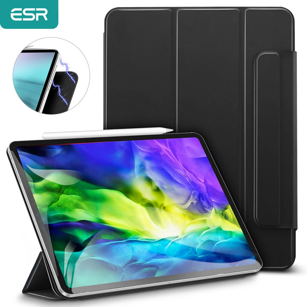Чехол для iPad ESR Pro 11 чехол 2020 дюйма умный на магните с застежкой карандашом экрана