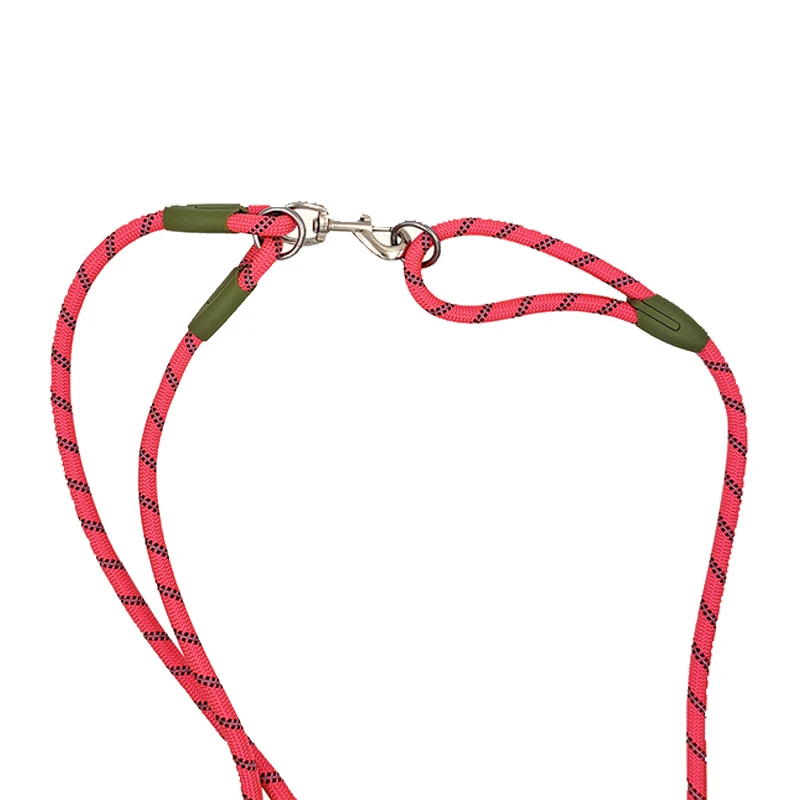 Нейлоновый Светоотражающий Поводок для собак веревка со свободными руками