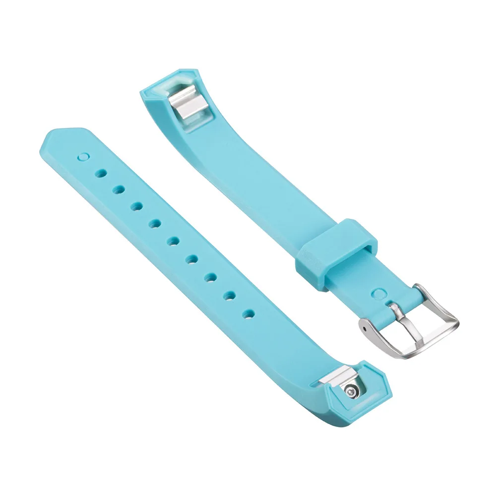 Ультра гладкий силиконовый ремешок для часов Fitbit часы Alta Ремешок Для Fitbit Alta HR Браслет замена спортивный ремень Блестящий Браслет