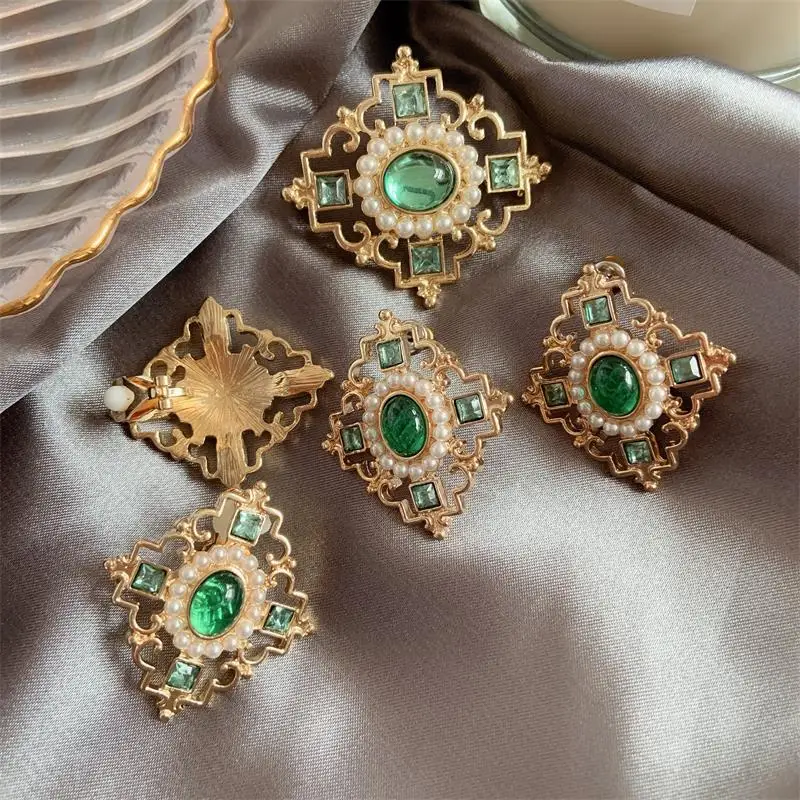 Предотвращение неисправности винтажные модные серьги без проколов ушей клипсы