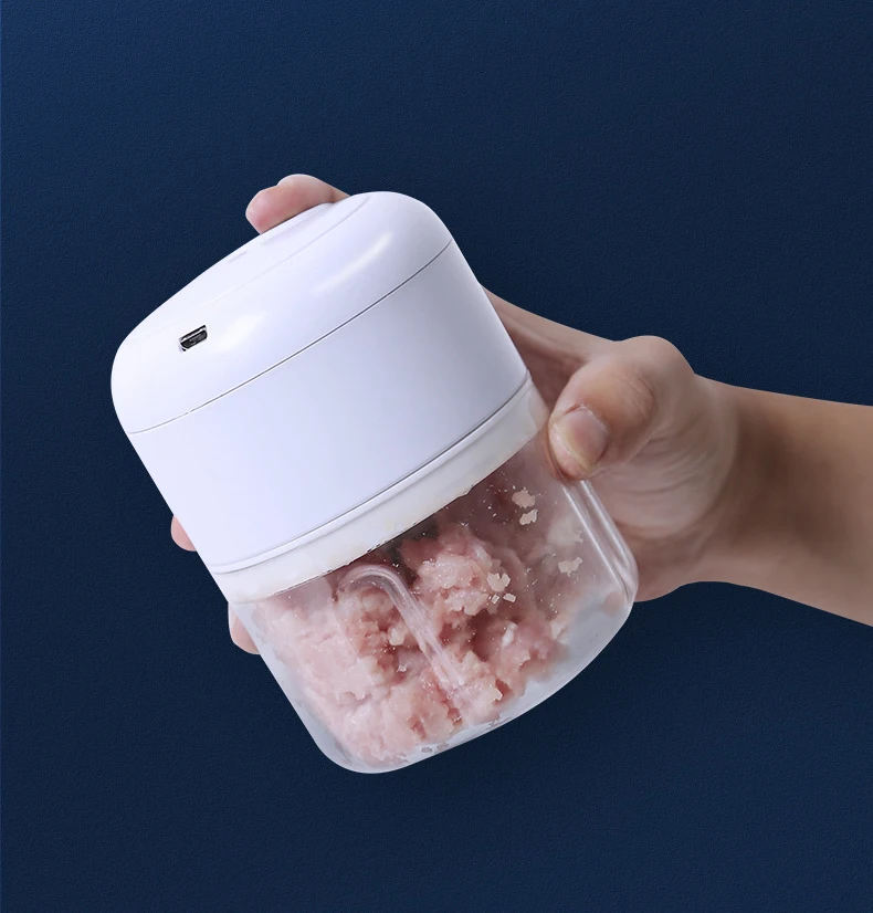 

Electric Garlic Masher Sturdy Durable Mini Crusher Chopper USB Charging For Crushed Garlic Crushed Ginger Crushed Fresh Chili