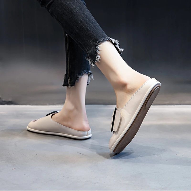 

Summer Slippers for Women's Summer Shoes Woman Heel Sliders Shoes Women's Slippers for Summer 2021 Beach Flats Female Slipper 40