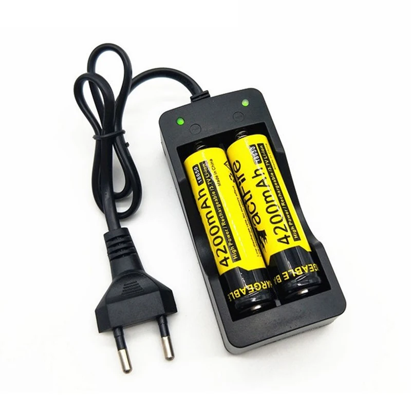 

18650 Smart Charger AU/EU Plug For 18650 3.7v Rechargeable Li-ion Battery