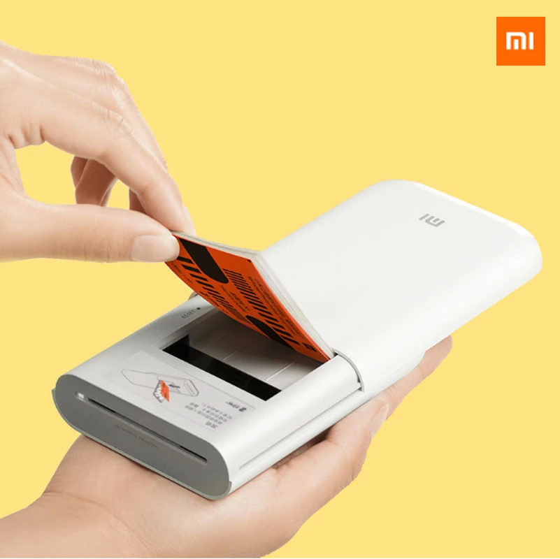 Xiaomi mijia AR принтер 300 точек/дюйм портативный фото мини карман в стиле сделай сам