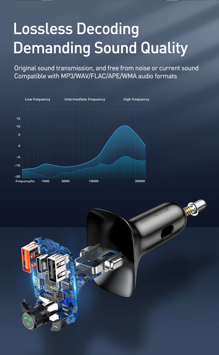 Baseus Quick Charge 4,0 3,0 USB Автомобильное зарядное устройство QC QC4.0 Bluetooth fm-передатчик автомобильный комплект для iPhone 11 Pro Max 5A быстрое PD зарядное устройство