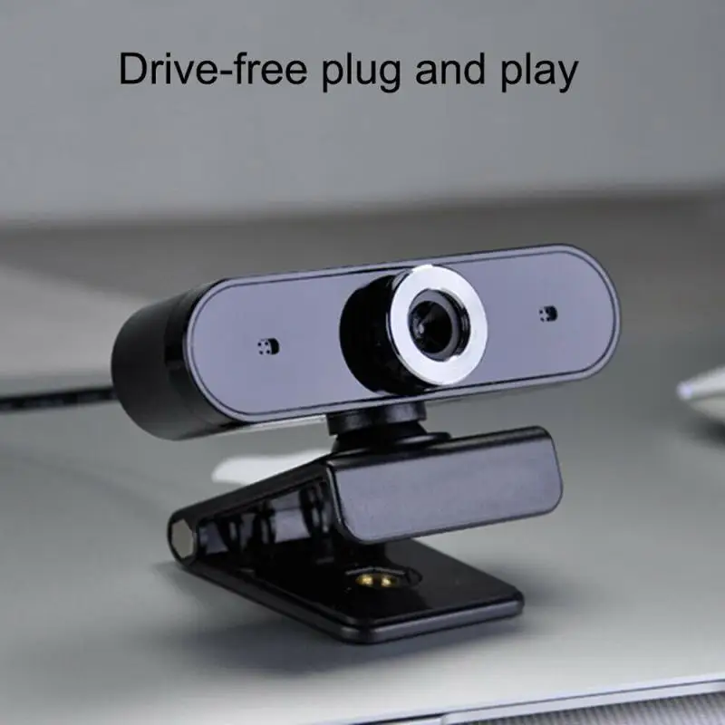 Веб камера Full HD с микрофоном USB 2 0 360 градусная вызовом микрофон для настольного ПК