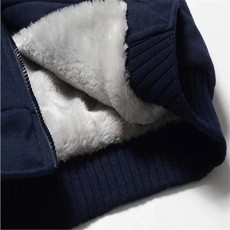 Мужские толстовки на молнии 2019 зимняя флисовая Осенняя толстовка с капюшоном