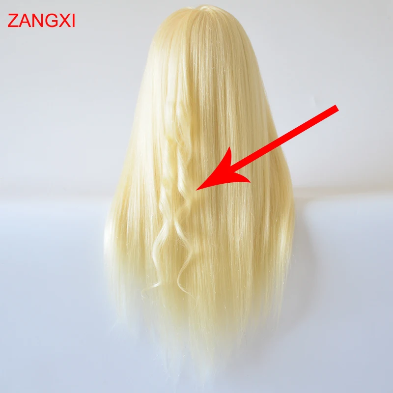 High Grade Professional Dolls Head For Salon 80%Real Hair White Blonde Manikin For Sale Hairdresser Mannequin Head With Shoulder enlarge