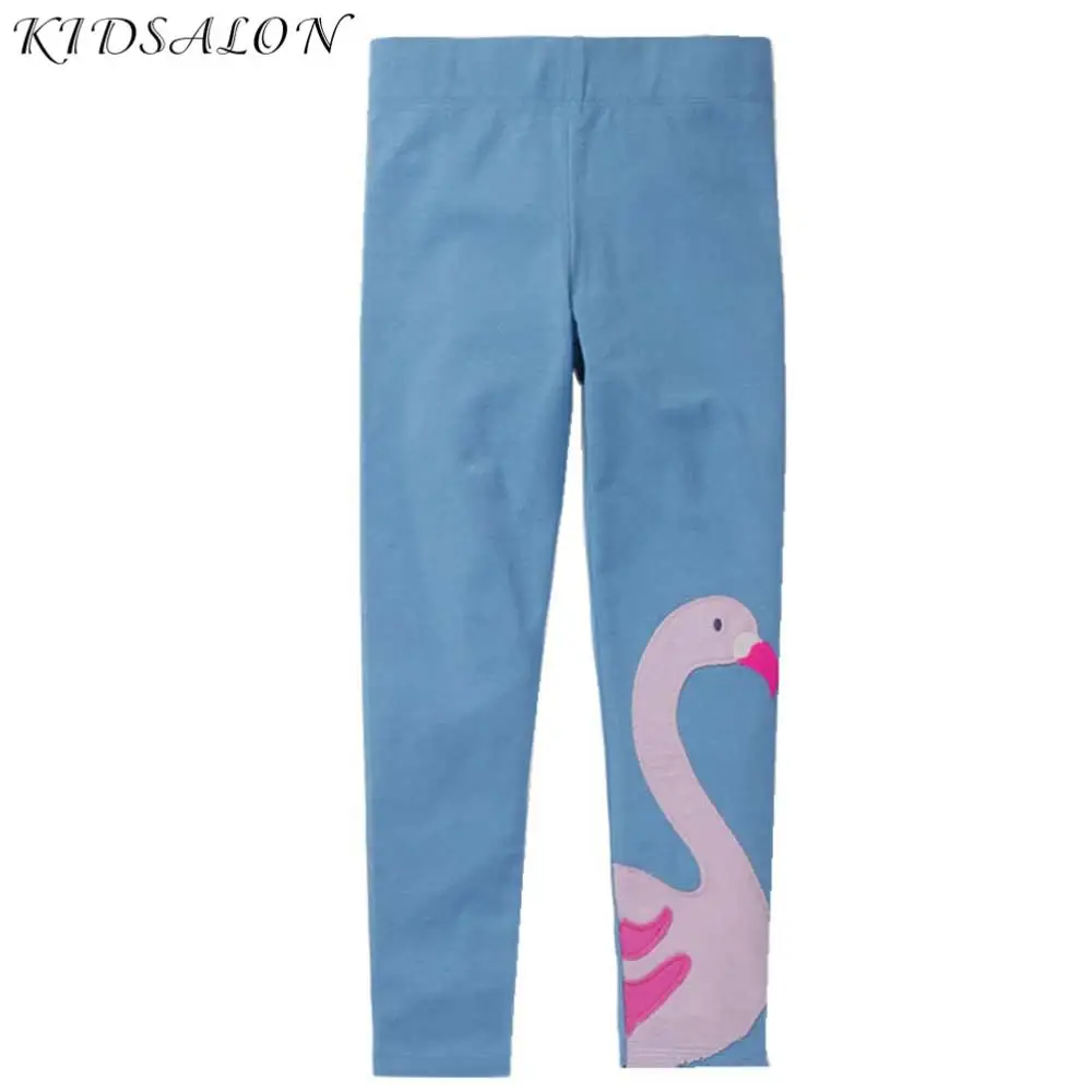 Штаны для девочек Детские брюки с рисунком радуги леггинсы Брендовая одежда из