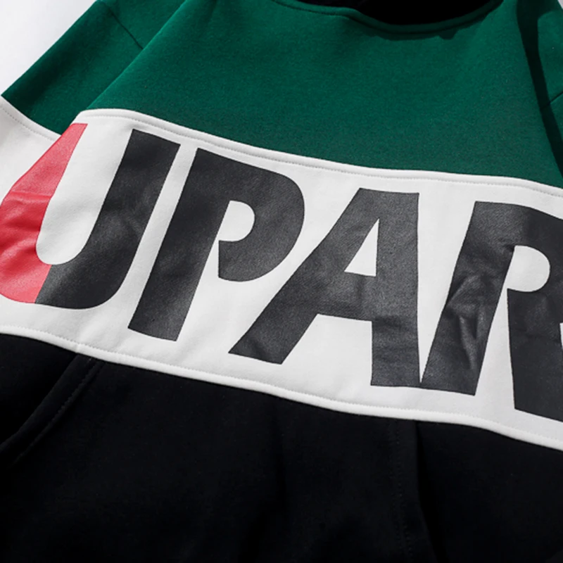 Модные толстовки для мужчин 2018 цветной пуловер в стиле пэчворк Повседневная