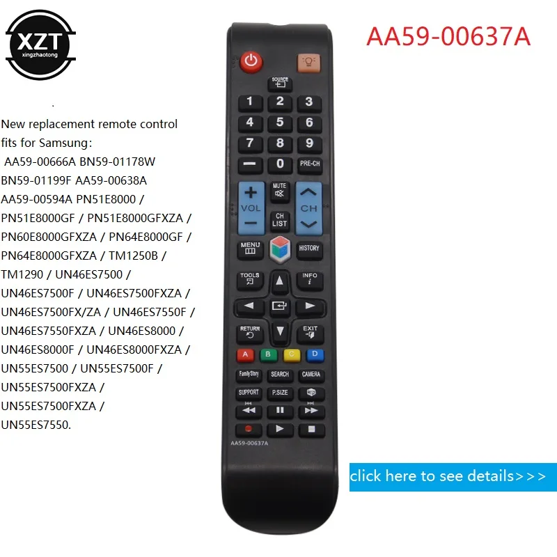 Для samsung ТВ дистанционного Управление AA59-00602A AA59-00666A AA59-00741A AA59-00496A для ЖК-дисплей светодиодный для samsung Смарт ТВ