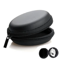 earphone holder case storage carrying hard bag box case for earphone headphone accessories earbuds memory card usb cable