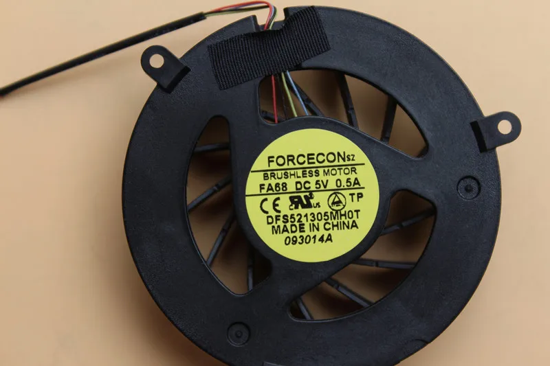 Новый Процессор охлаждающий вентилятор GPU для Dell Precision M6400 M6500 M6600 DFS601605LB0T