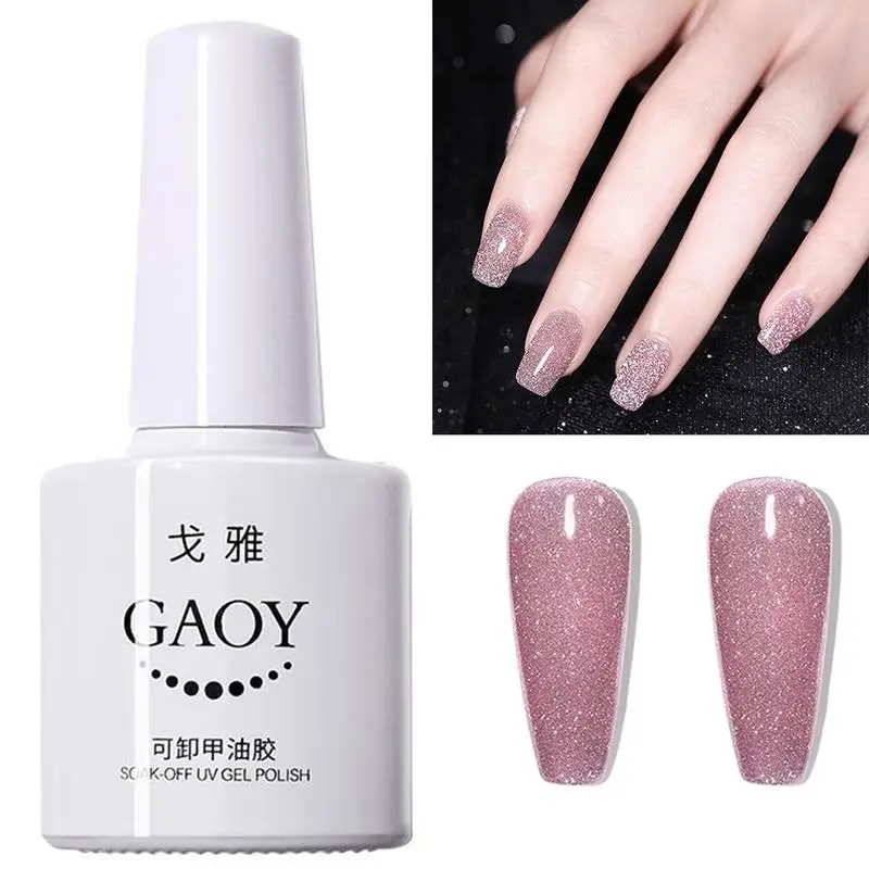 

New Broken Diamond Nail Polish Glitter Nail Art Crystal Powder Small Red Book Micro Diamond Glue Star Silver Nail Glue