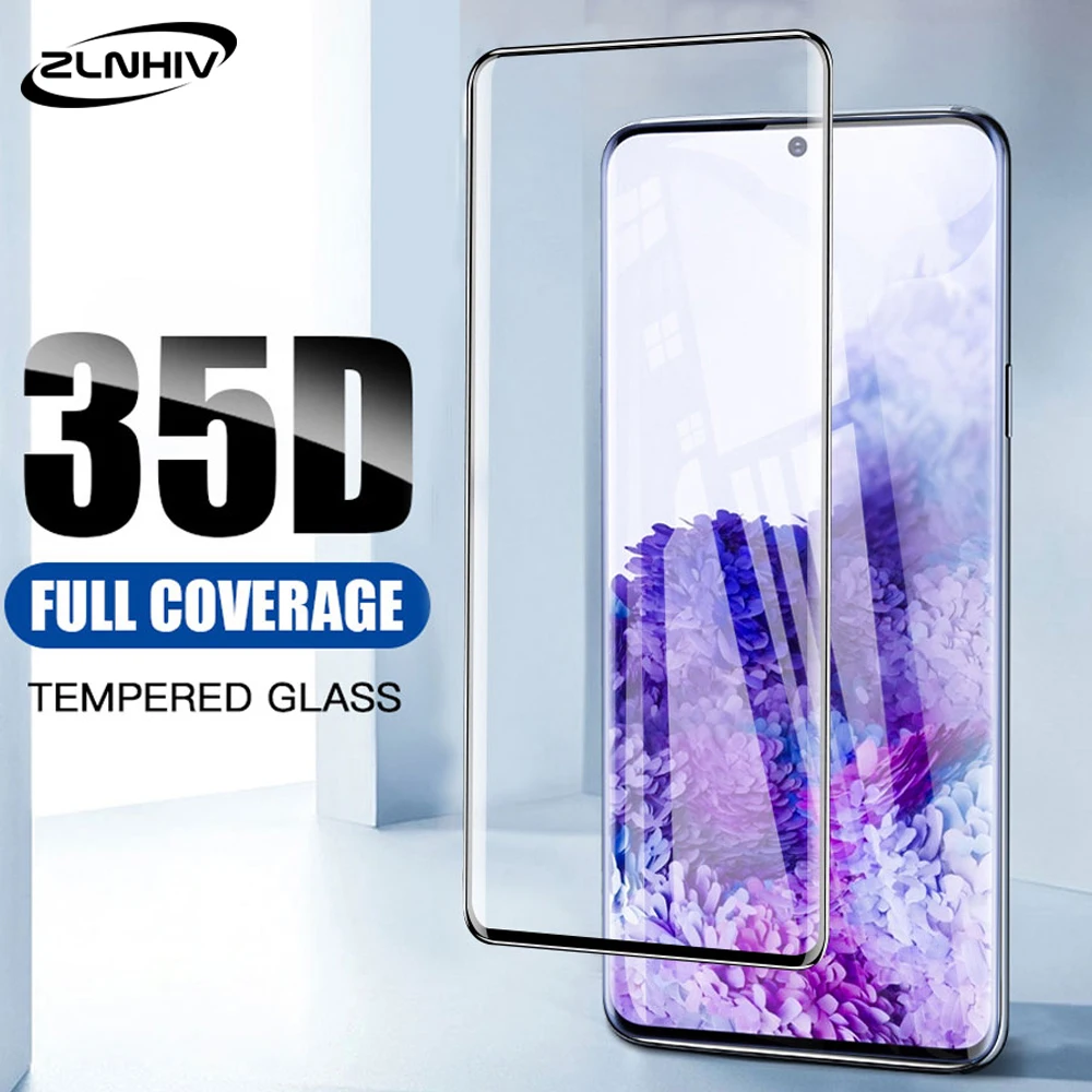 Защитное стекло ZLNHIV закаленное для samsung galaxy s20 ultra s10 lite s10e s9 s8 plus s7 edge|Защитные