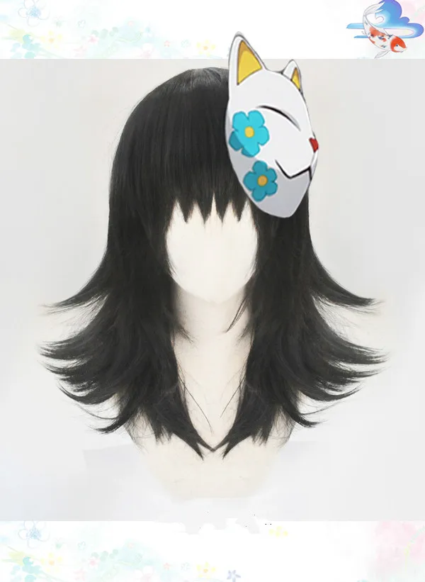 Термостойкий синтетический парик для косплея Makomo из аниме рассекающее демонов