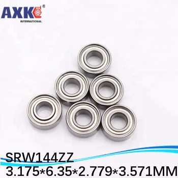 

SRW144ZZ Dental handpiece special inch bearings SR144ZZEE 3.175*6.35*2.779*3.571 MM High quality stainless steel bearing