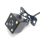 Модернизированная камера заднего вида по низкой цене, камера заднего вида с углом обзора 170 градусов, 4 светодиода, камера ночного видения для помощи при парковке